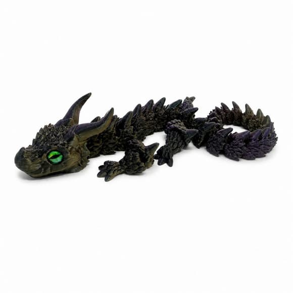 Дитяча іграшка антистрес 3D "Дракон" 122679-4 довжина 32 см