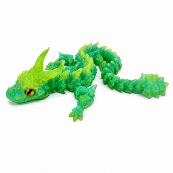 Детская игрушка антистресс 3D "Дракон" 122679-10 длина 32 см