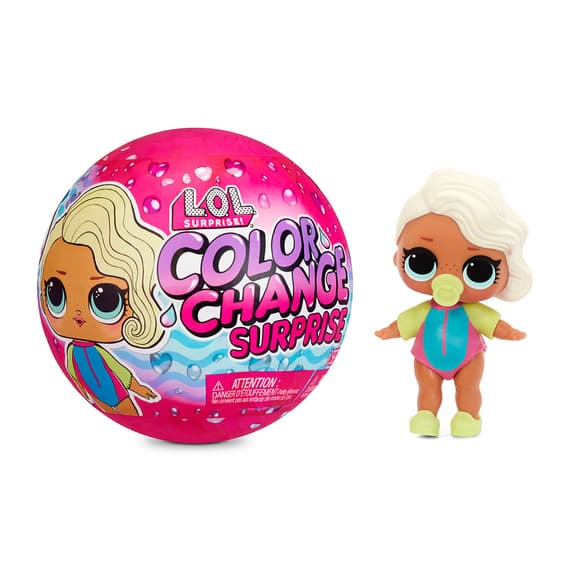 Игровой набор с куклой L.O.L. Surprise! серии Color Change - Сюрприз