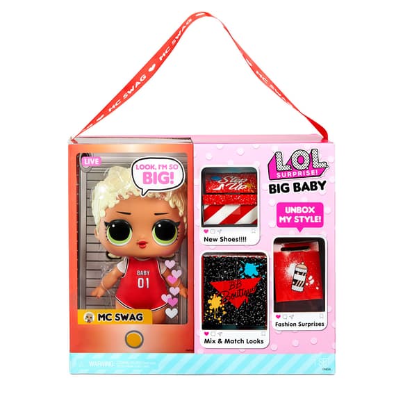 Набор с мега-куклой L.O.L. Surprise! серии Big B.B.Doll - Леди-DJ