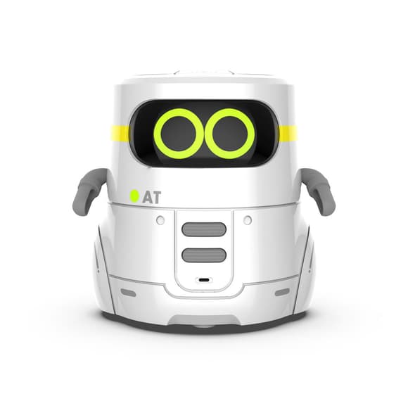 Умный робот с сенсорным управлением и обучающими карточками - AT-ROBOT 2 (белый)