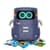 Умный робот с сенсорным управлением и обучающими карточками - AT-ROBOT 2 ( (темно-фиолетовый)