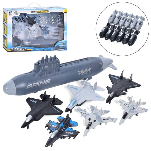 Детский игровой набор "Морской флот" T074C, снаряды 7 предметов