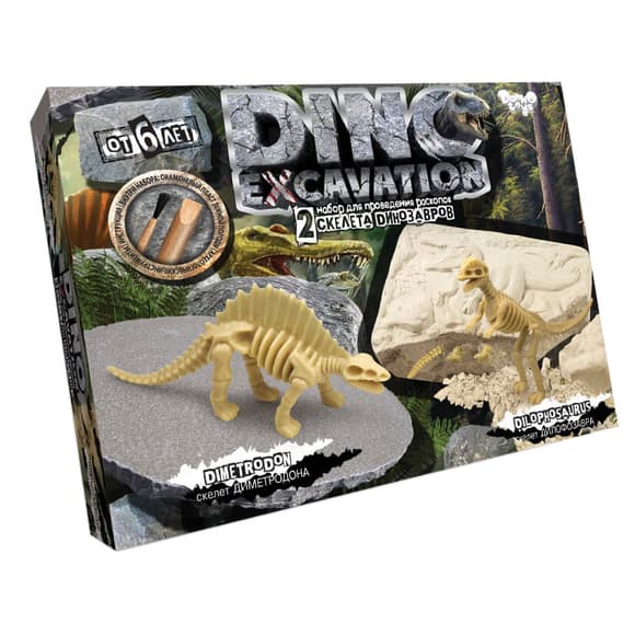 Дитячий набір для проведення розкопок динозаврів DINO EXCAVATION DEX-01 