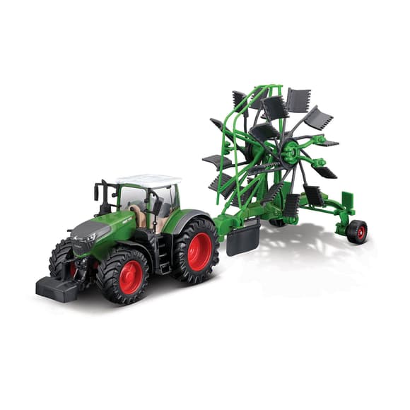Модель - Трактор Fendt 1050 Vario з роторними валковими граблями