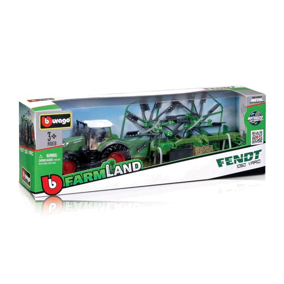 Модель - Трактор Fendt 1050 Vario з роторними валковими граблями