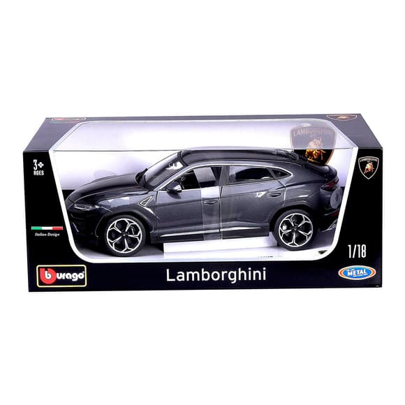 Автомодель - Lamborghini Urus (серый металлик, 1:18)