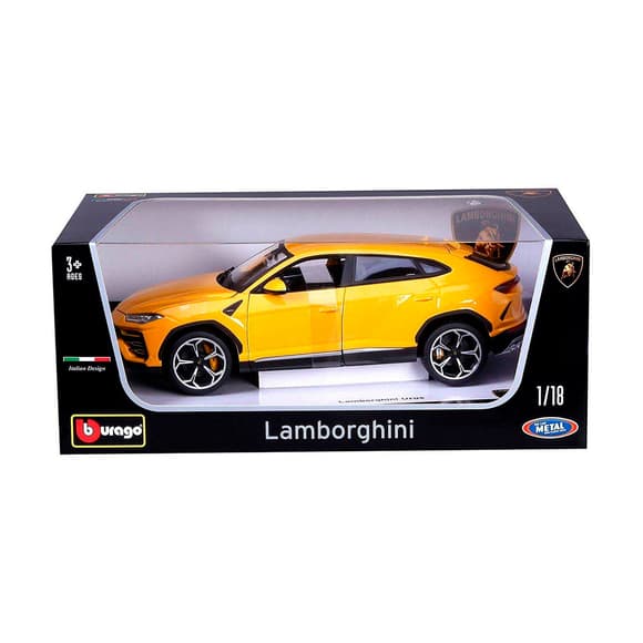 Автомодель - Lamborghini Urus (желтый, 1:18)