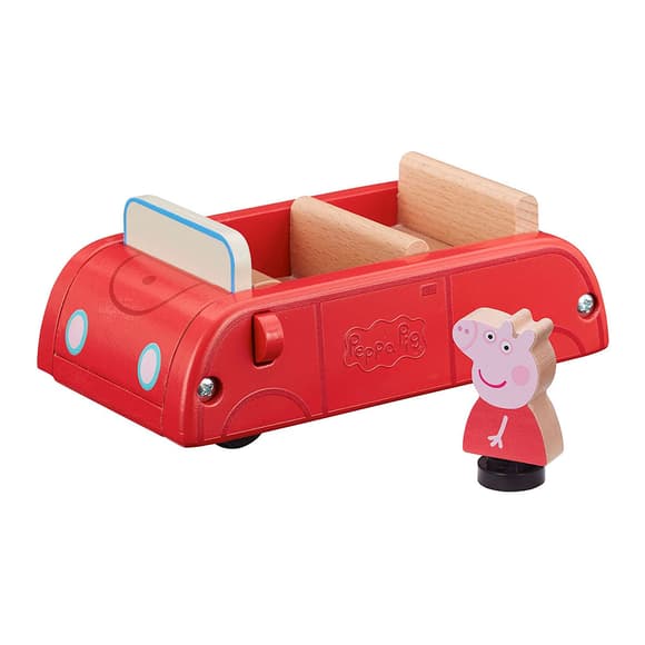 Деревянный игровой набор Peppa - Машина Пеппы