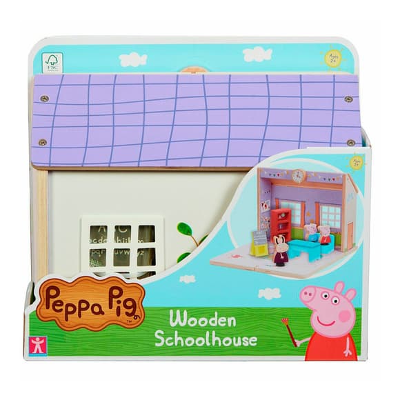 Дерев'яний ігровий набір Peppa - Школа Пеппи