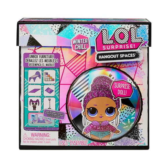 Игровой набор с куклой L.O.L. SURPRISE! Маленькие комнатки - Зимний сьют Королевы Шик