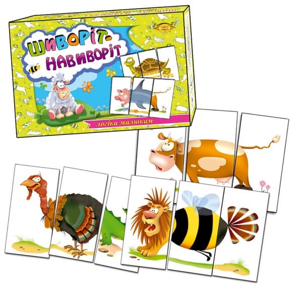 Настольная игра "Наизнанку" МКЗ0816, игровые карточки, 30 шт