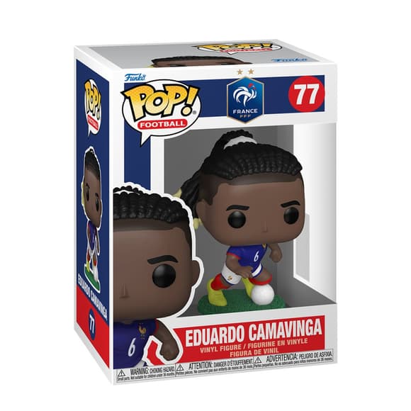 Іграшкова фігурка Едуарда Камавінга Funko POP! 92729 із серії "Футбол: Франція"
