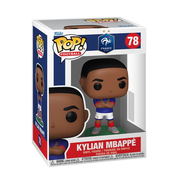Ігрова фігурка Кіліана Мбаппе Funko POP! 92730 серії "Футбол: Франція"