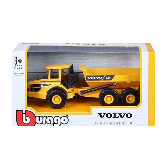 Автомодель "Самосвал Volvo A25G" Bburago 18-32085 серии Construction