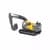 Автомодель "Экскаватор Volvo EC220E" Bburago 18-32086 серии Construction 
