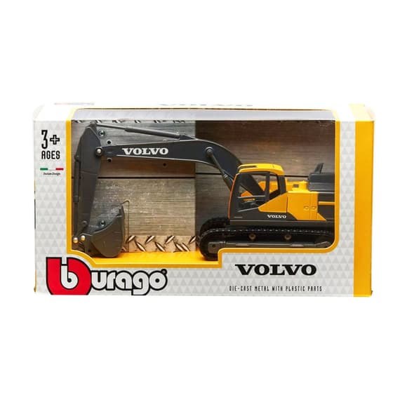Автомодель "Экскаватор Volvo EC220E" Bburago 18-32086 серии Construction 
