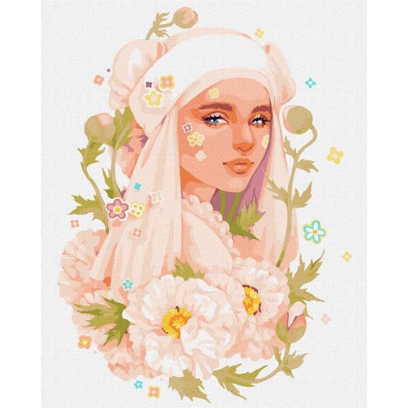УЦЕНКА!!! Картина по номерам "Розовая фантазия" ©lesya_nedzelska_art Идейка KHO2555-UC, 40х50 см
