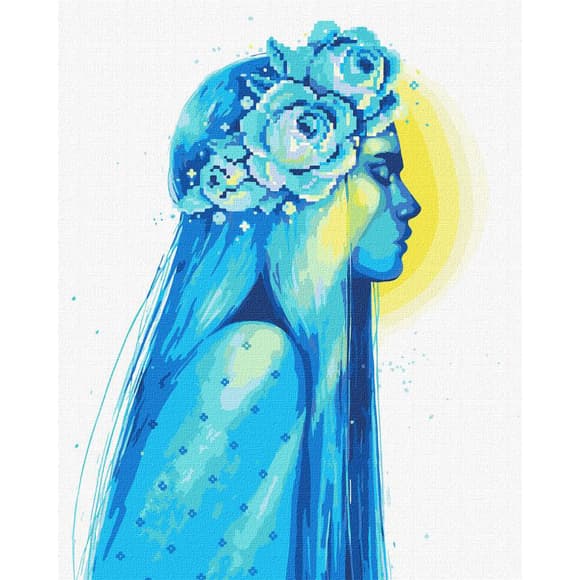 УЦЕНКА!!! Картина по номерам "Луч жизни" ©lesya_nedzelska_art Идейка KHO4974-UC, 40х50 см