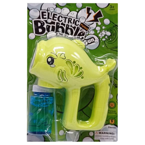 УЦЕНКА!!! Детский генератор мыльных пузырей "Рыбка" Bambi F2288(Green)-UC 60 мл