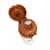 Детский термос-поилка MGZ-0334(Brown) коричневый, 350 мл