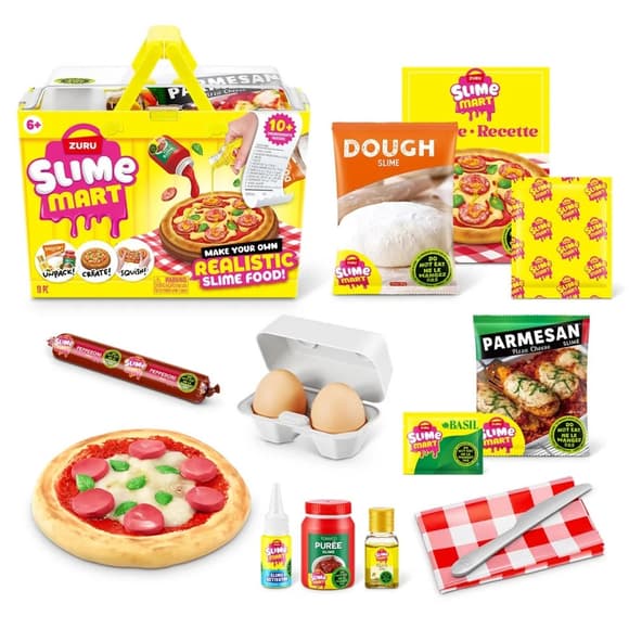 Игровой набор со слаймами "Пицца" Slime Mart 15905B из серии "Shopping Basket"