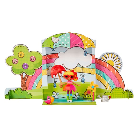 Лялька MINI LALALOOPSY – Веселкова Ейпріл (з аксесуарами)