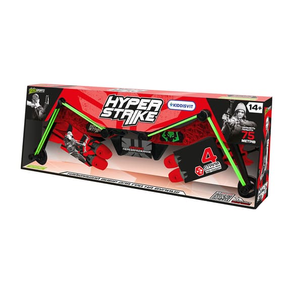 Лук для игры Hyper Strike красный