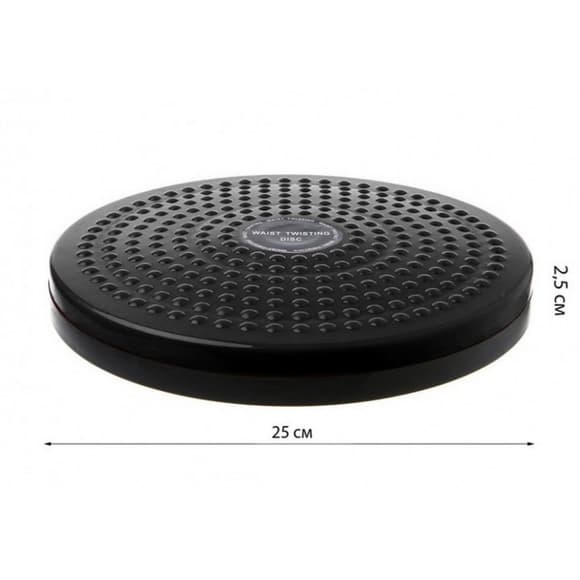 Диск здоров'я Waist Twisting EF-1426-BK, чорний