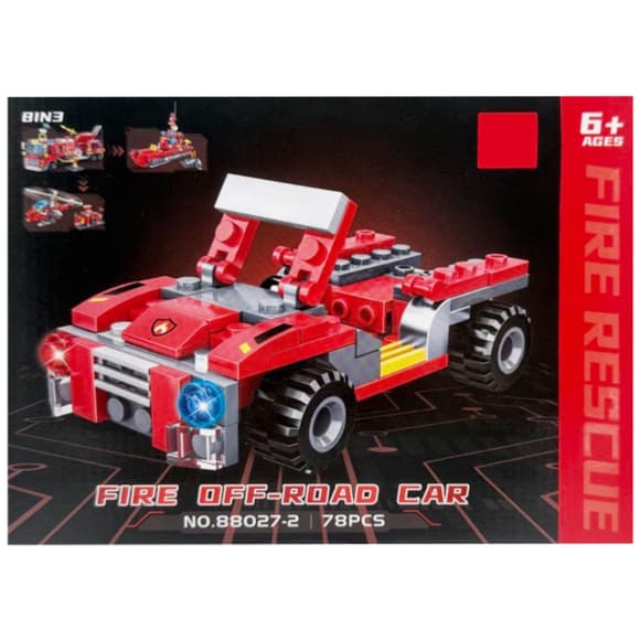 Детский конструктор "Fire Rescue" 88027-2, 78 деталей