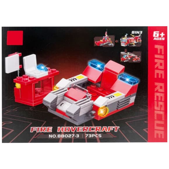 Детский конструктор "Fire Rescue" 88027-3, 73 детали