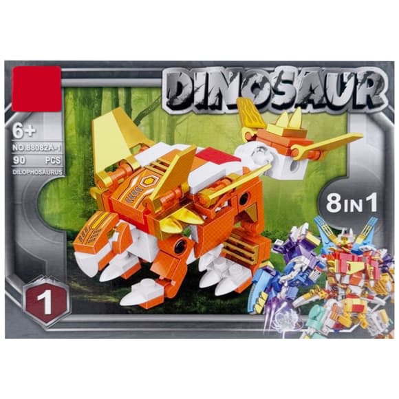 Детский конструктор "Dinosaur" 88082A-1, 90 деталей