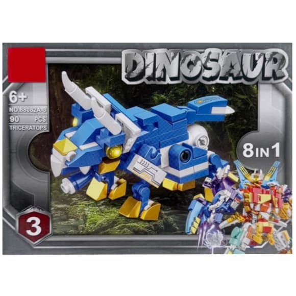 Детский конструктор "Dinosaur" 88082A-3, 90 деталей