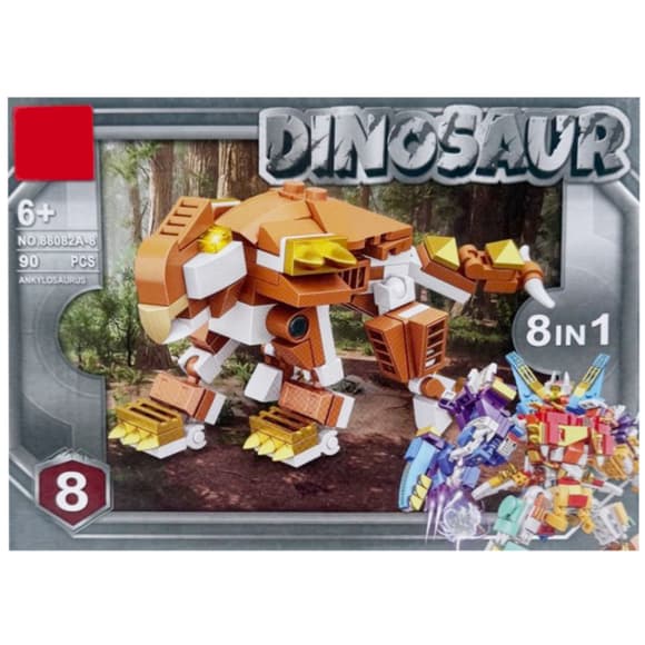 Детский конструктор "Dinosaur" 88082A-8, 90 деталей