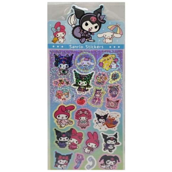 Наклейки декоративные "Sanrio Stickers" SZ240906-14 с блестками