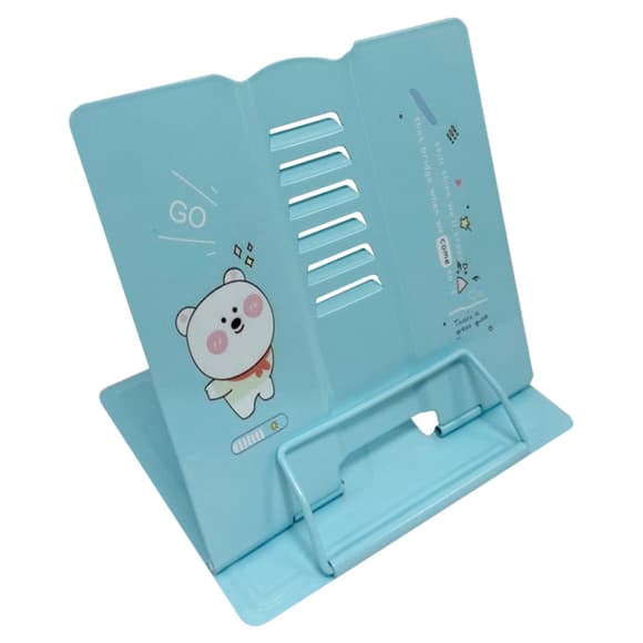 Подставка для книг "Bear" 555-328-S(Blue) металлическая
