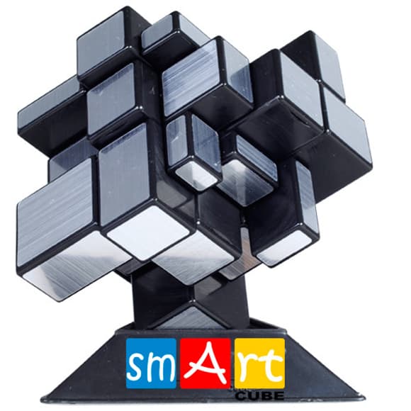 Кубик Рубика серебряный Smart Cube SC351 Зеркальный              