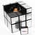 Кубик Рубика серебряный Smart Cube SC351 Зеркальный              