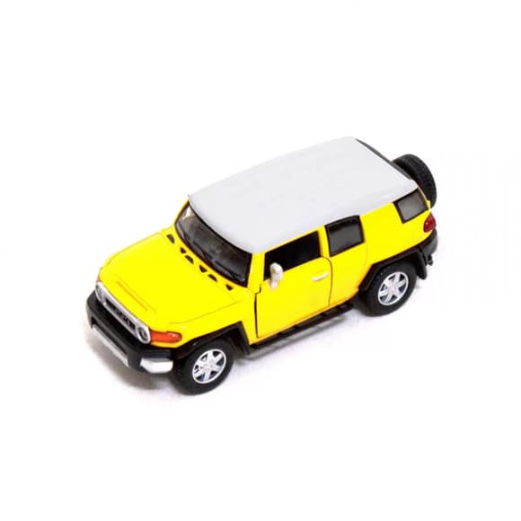 Детская железная машинка TOYOTA FJ CRUISER КТ5343, инерционная