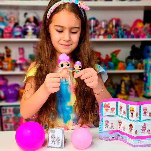 Игровой набор с куклами L.O.L. Surprise! серии Color change Me&My 2в1 – Крошка и сестричка