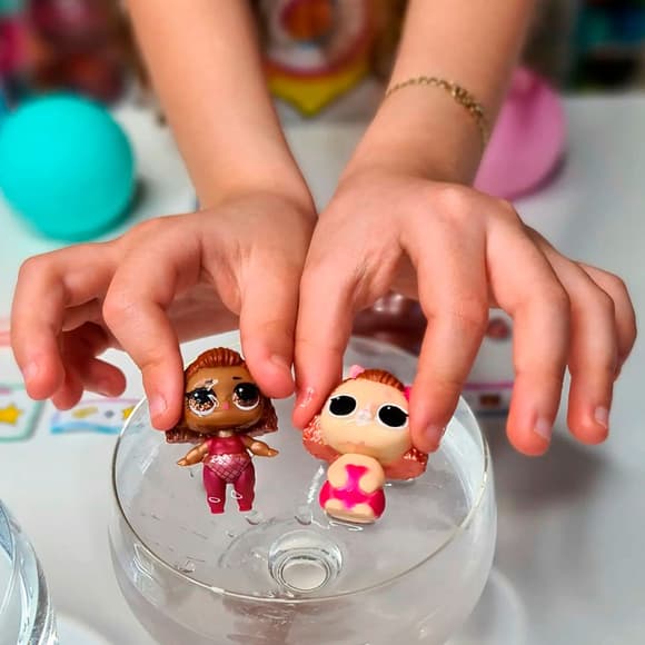 Игровой набор с куклой L.O.L. Surprise! серии Color change Me & My 2в1 – Сестричка и питомец