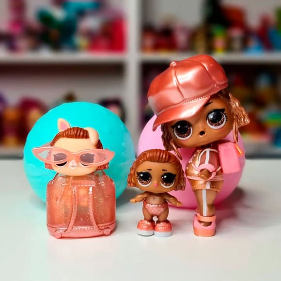 Игровой набор с куклой L.O.L. Surprise! серии Color change Me & My 2в1 – Сестричка и питомец