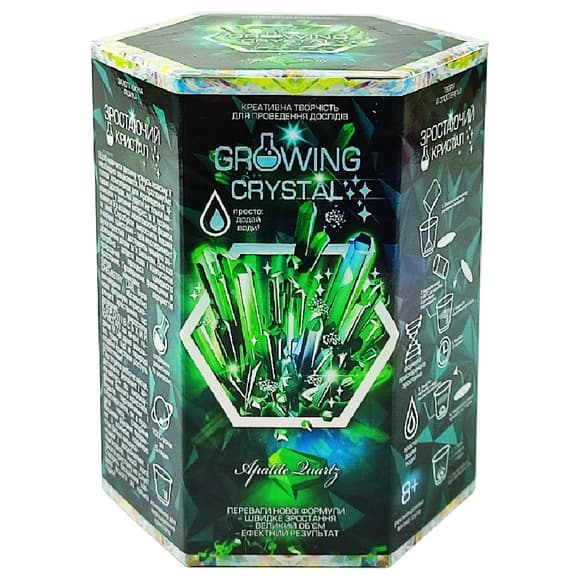 Ігровий набір для вирощування кристалів GRK-01 GROWING CRYSTAL 