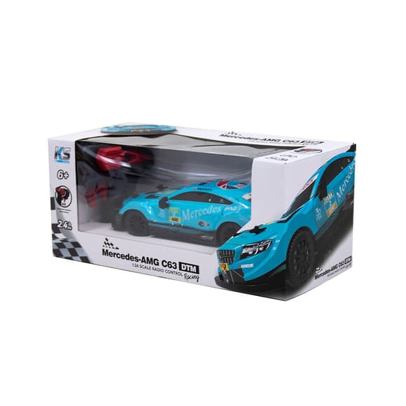 Автомобиль KS Drive на р/у - Mercedes AMG C63 DTM (1:24, 2.4Ghz, голубой)