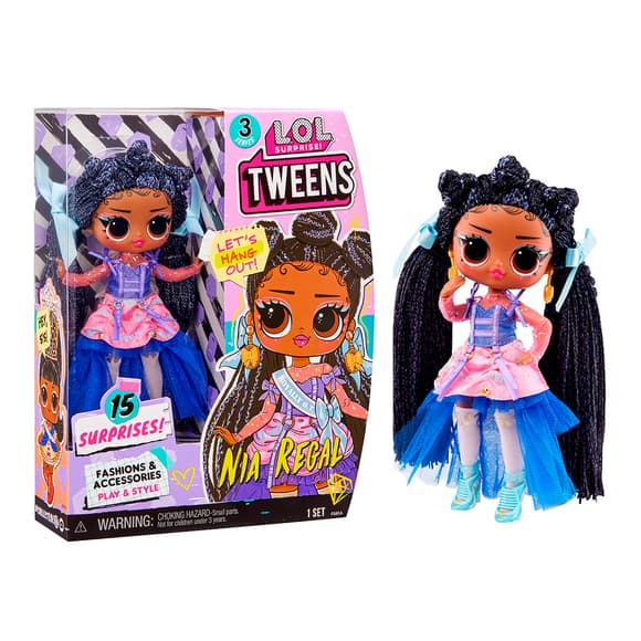 Игровой набор с куклой L.O.L. Surprise! серии Tweens S3 – Ния Ригал