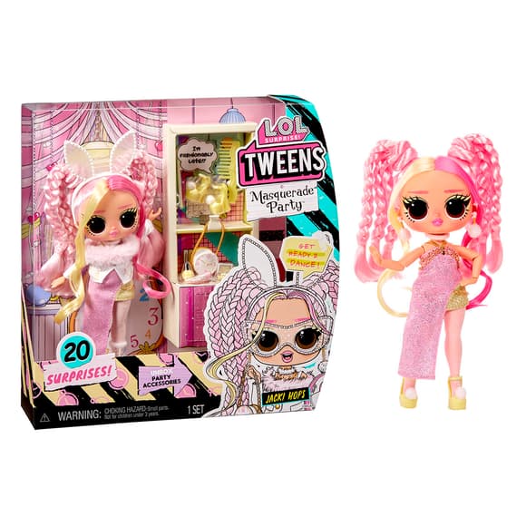 Игровой набор с куклой L.O.L. Surprise! серии Tweens Masquerade Party – Джекки Хопс