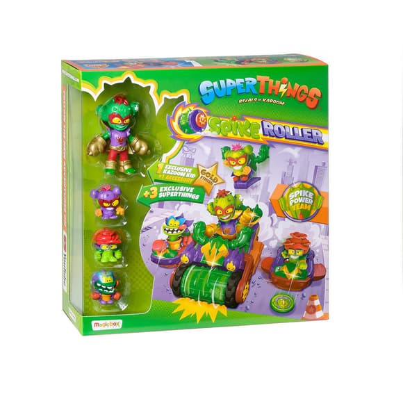 Игровой набор Superthings «Kazoom Kids» S1 – Спайк-роллер Кактус