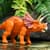 Интерактивная игрушка Dinos Unleashed серии Realistic S2 – Трицератопс