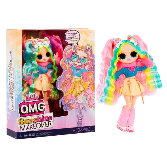 Кукла L.O.L. Surprise! серии O.M.G. Sunshine Makeover – DJ Баблгам