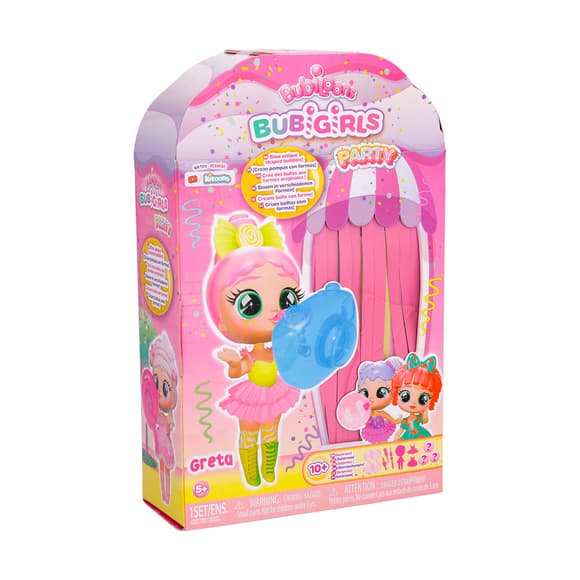 Игровой набор с куклой Bubiloons – Малышка Баби Грета